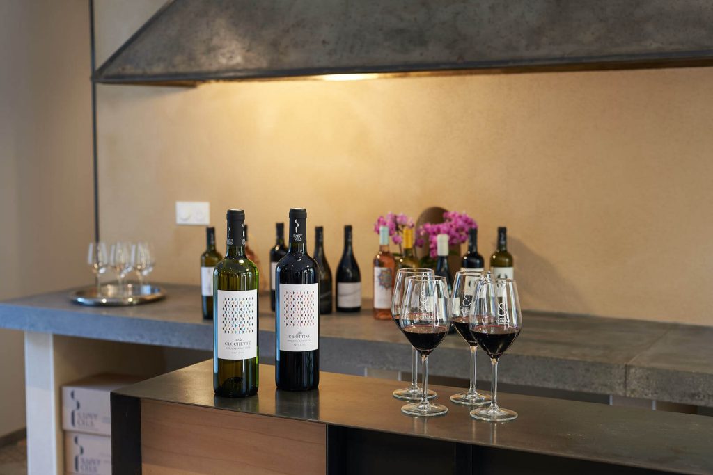 selection of wines